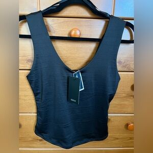 Black Sleeveless Top